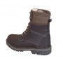 Bocanci barbati militari, din piele naturala, imblaniti, inalti, model iarna - Army Force GKR55M